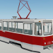 3d Tram KTM-5M3 model buy - render