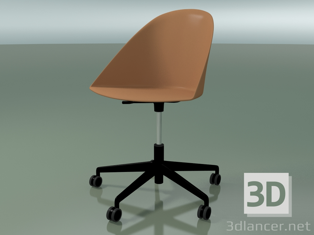 3d model Silla 2308 (5 ruedas, PA00002, polipropileno PC00004) - vista previa