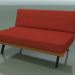 3d model Central module Lounge 4401 (L 120 cm, Teak effect) - preview