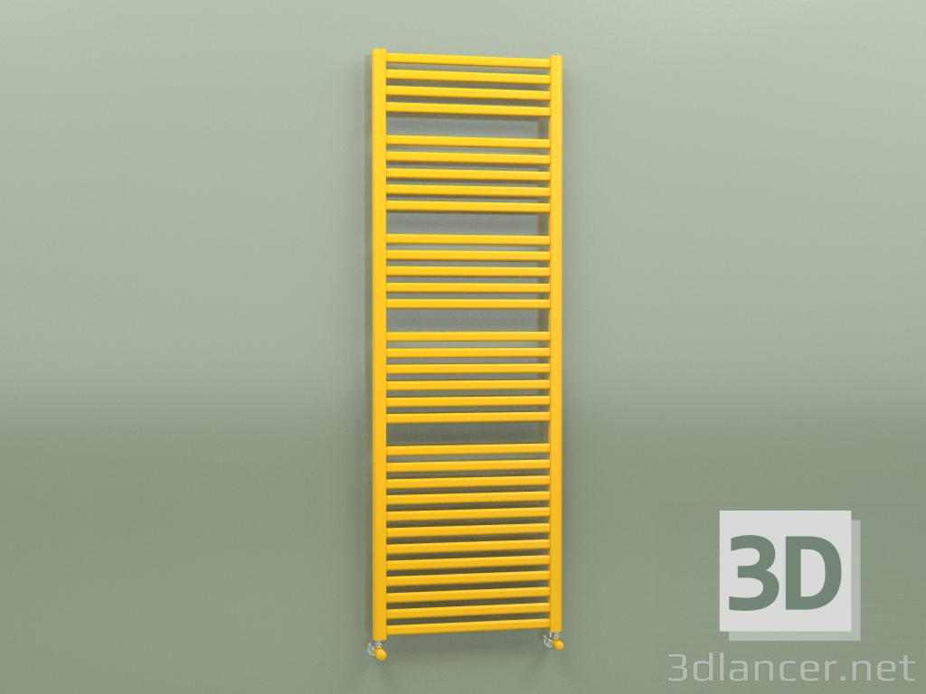 3d модель Полотенцесушитель PAREO (1800x600, Melon yellow - RAL 1028) – превью