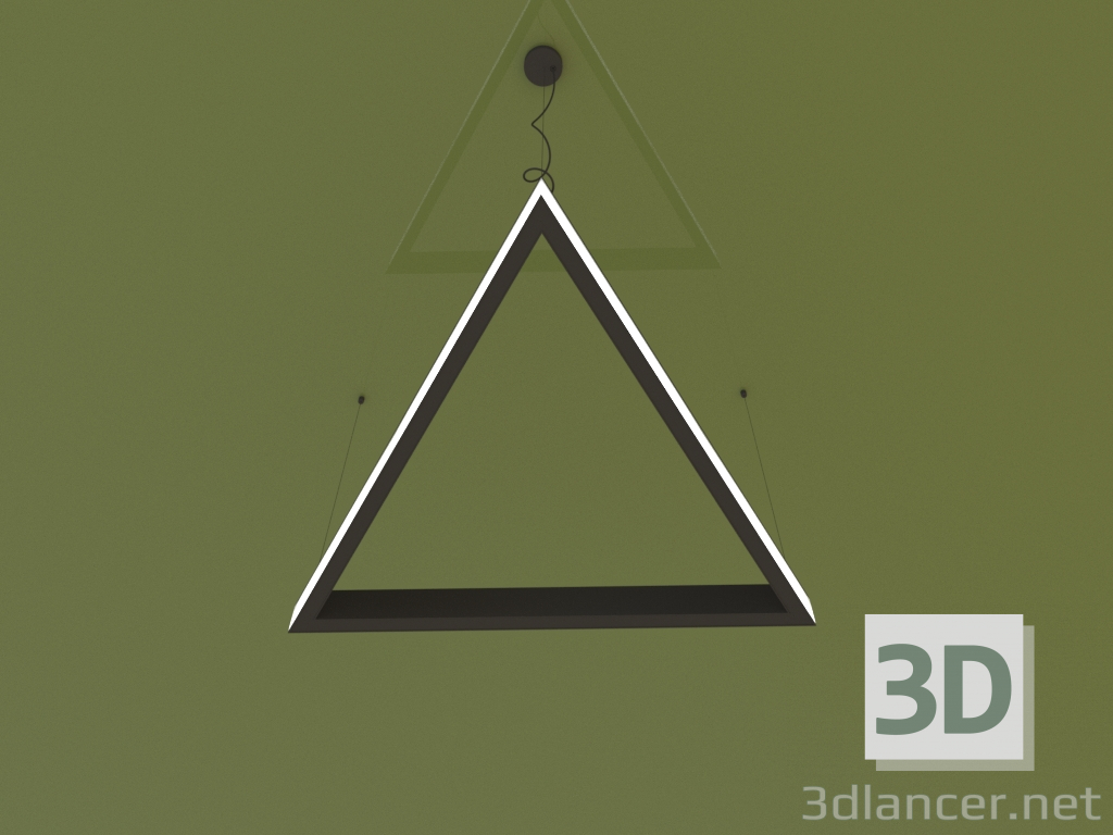 3d модель Светильник TRIANGOLO SIDE (680 мм) – превью