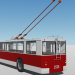 3d Trolleybus ZIU-682B model buy - render