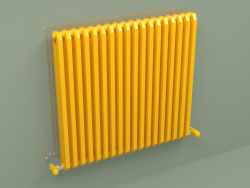 Radiateur SAX 2 (H 680 18 EL, jaune melon - RAL 1028)