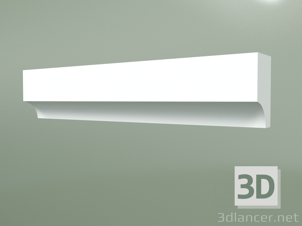 3d model Gypsum molding MT064 - preview