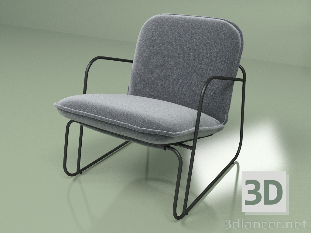 3d model Armchair Monteur (2) - preview