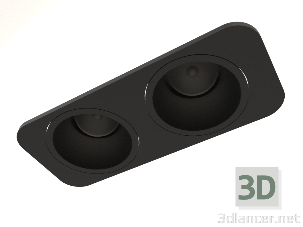 modèle 3D Lampe encastrable Subtil S2 IN - preview