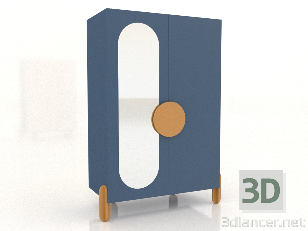 3D Modell Kleiderschrank B1 Größe L - Vorschau