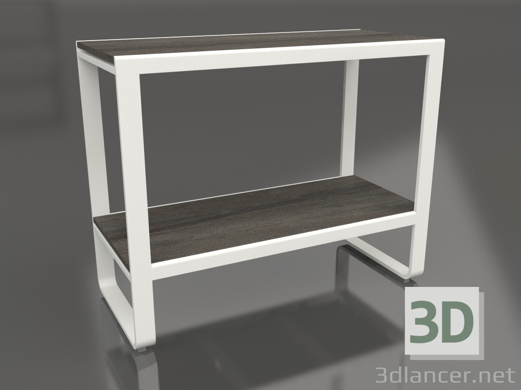 3d модель Стелаж 90 (DEKTON Radium, Agate grey) – превью