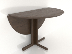 Yemek masası 1100 mm (uzatılabilir, seçenek 2, Ceviz koyu)
