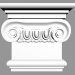 3D Modell Pilaster (Hauptstadt) PL558LR - Vorschau