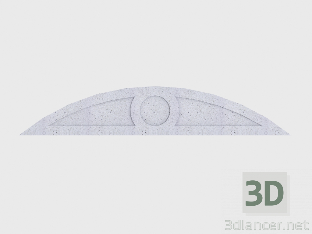 3D Modell Tympanon (OT10B) - Vorschau