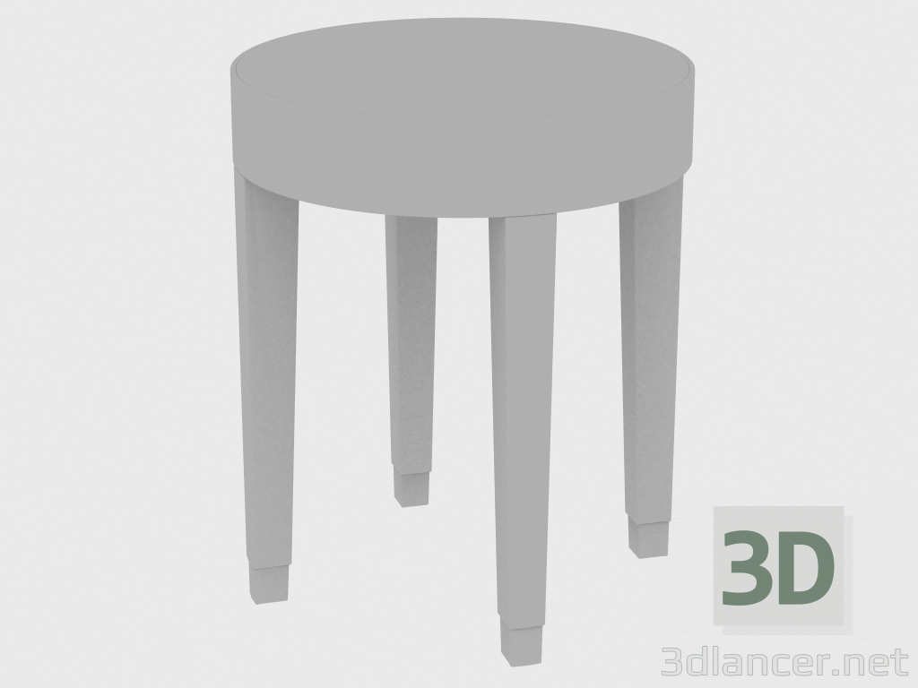 3D modeli Sehpa KÜÇÜK KÜPE MASASI (d40XH48) - önizleme