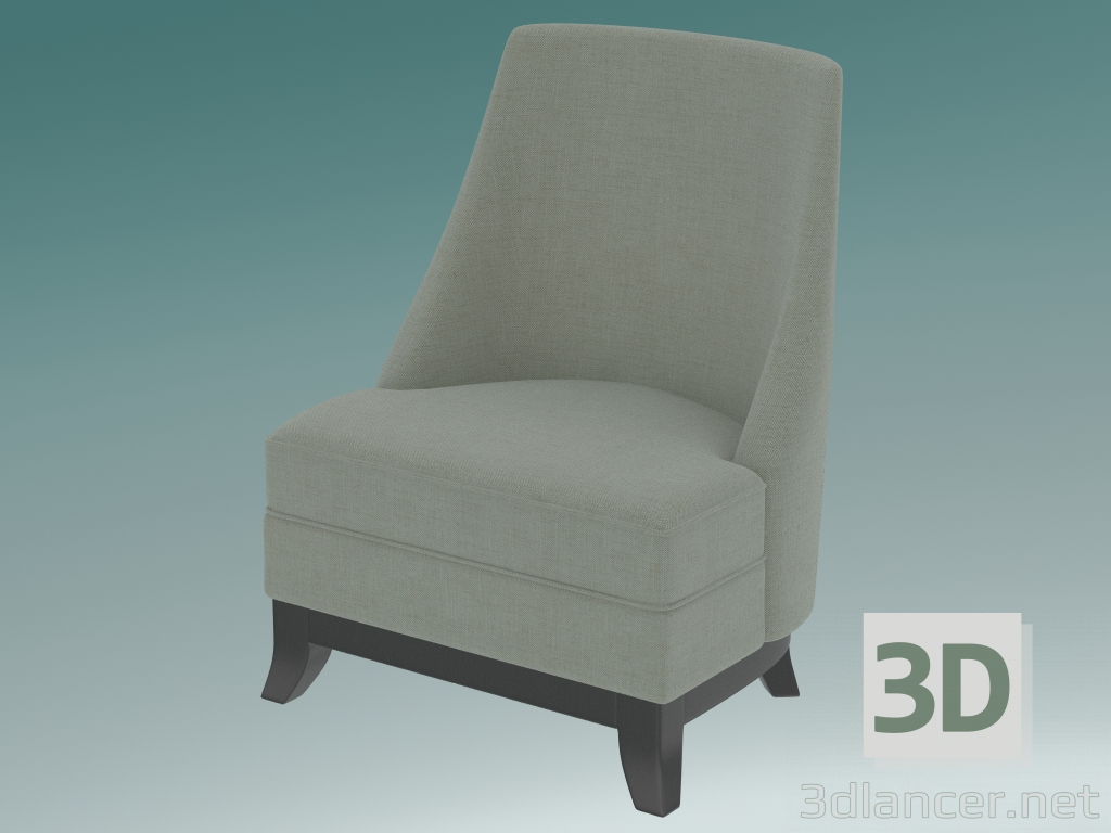 modèle 3D Fauteuil Alpha - preview