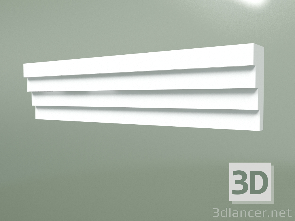 3d model Gypsum molding MT065 - preview