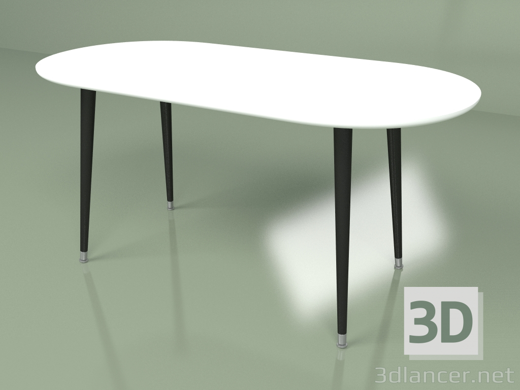 Modelo 3d Saboneteira para mesa de centro (branca) - preview