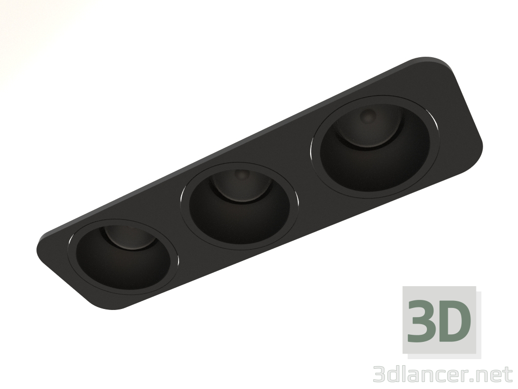 3d model Lámpara empotrable Subtil S3 IN - vista previa