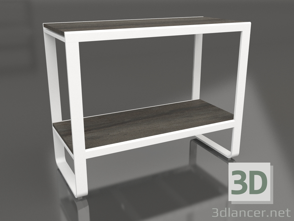 3d model Estante 90 (DEKTON Radium, Blanco) - vista previa