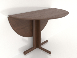 Dining table 1100 mm (extendable, option 2, Walnut light)