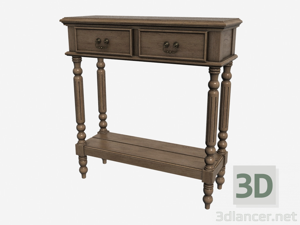 3d model Mesa consola pequeña MORRIS (512.017 S-2N7) - vista previa