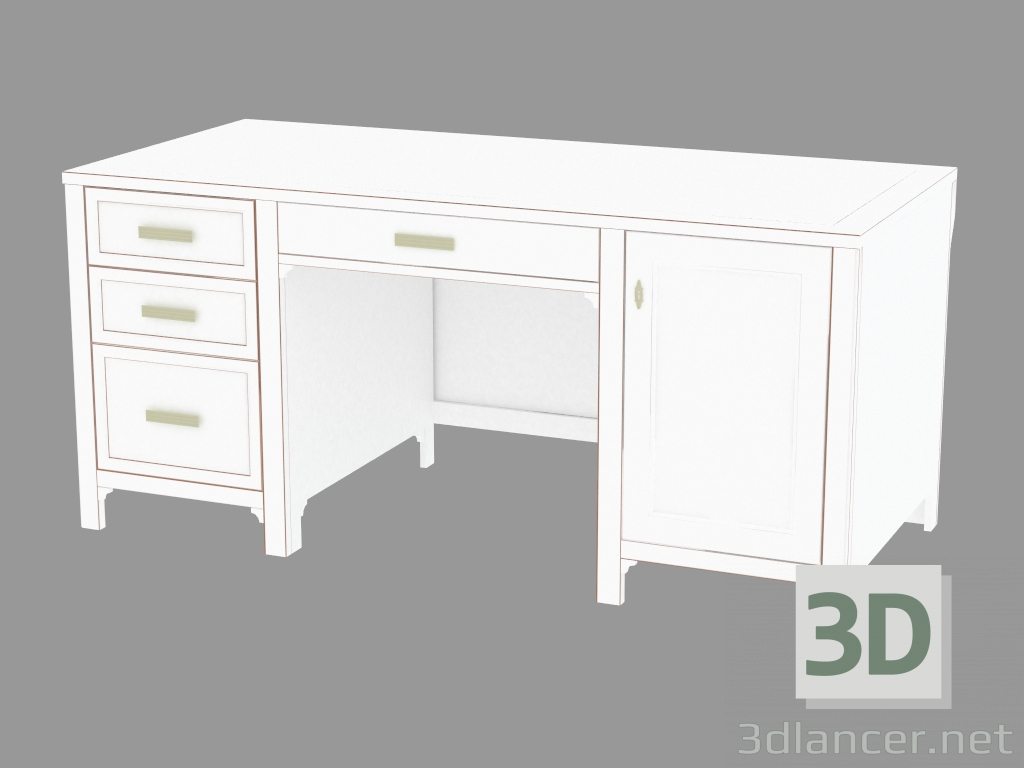 3d model Writing desk LG215 - preview