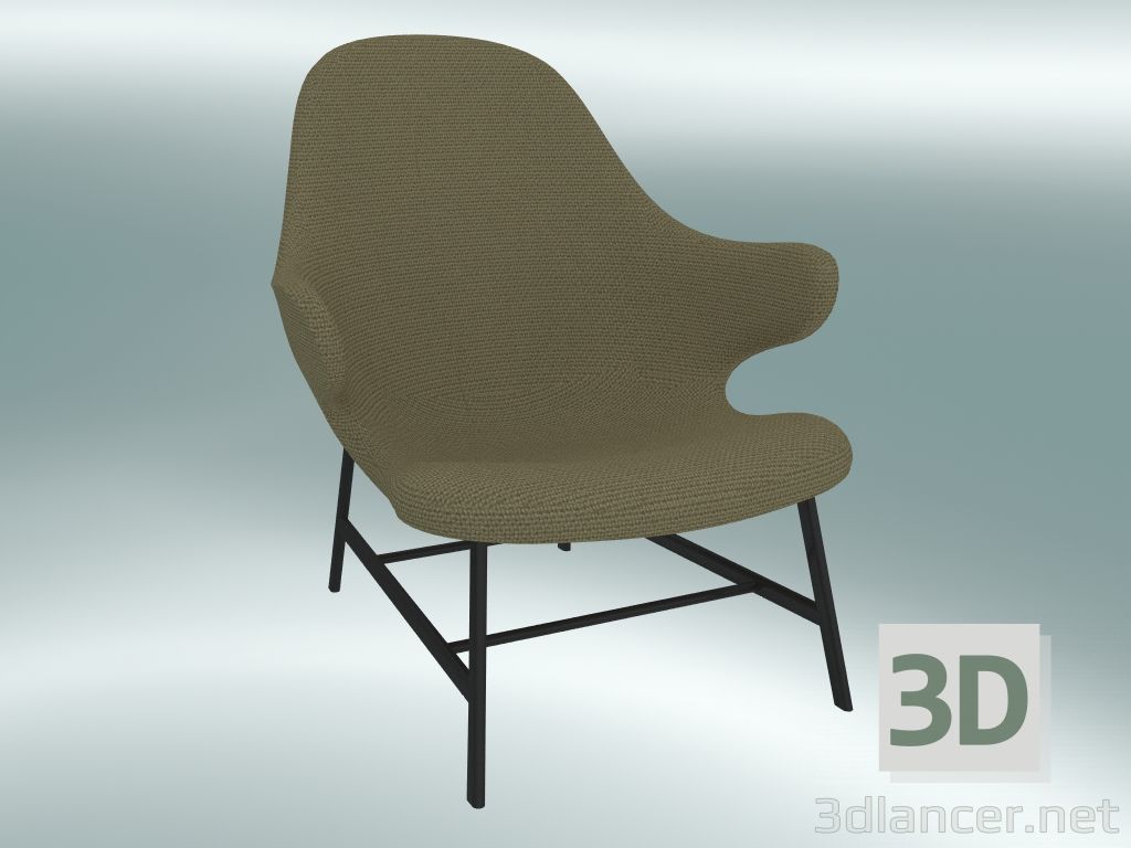 Modelo 3d Chaise lounge Catch (JH13, 82x92 H 86cm, Hallingdal - 224) - preview