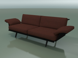 Modulo centrale Lounge 4402 (L 180 cm, Nero)