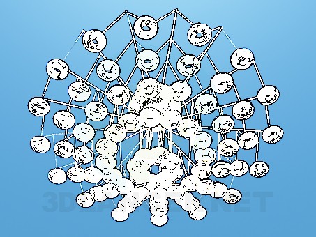 3d model Chandelier - preview