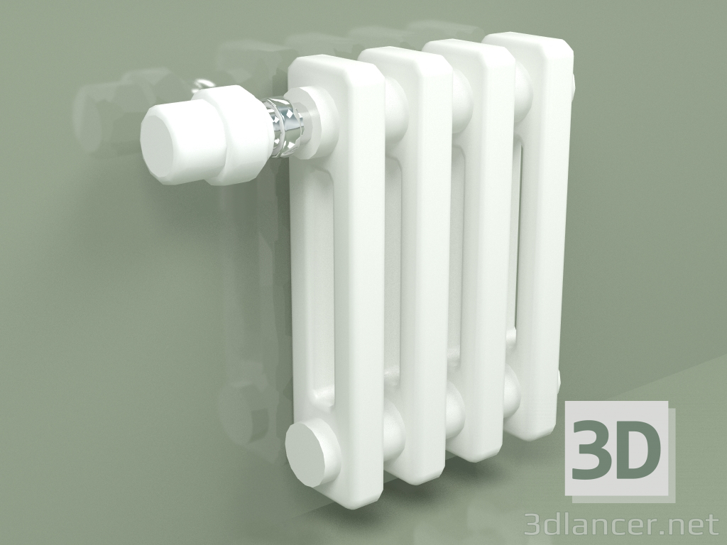 3d model Radiator Delta Laserline (DL2, H 265 mm, RAL - 9016) - preview