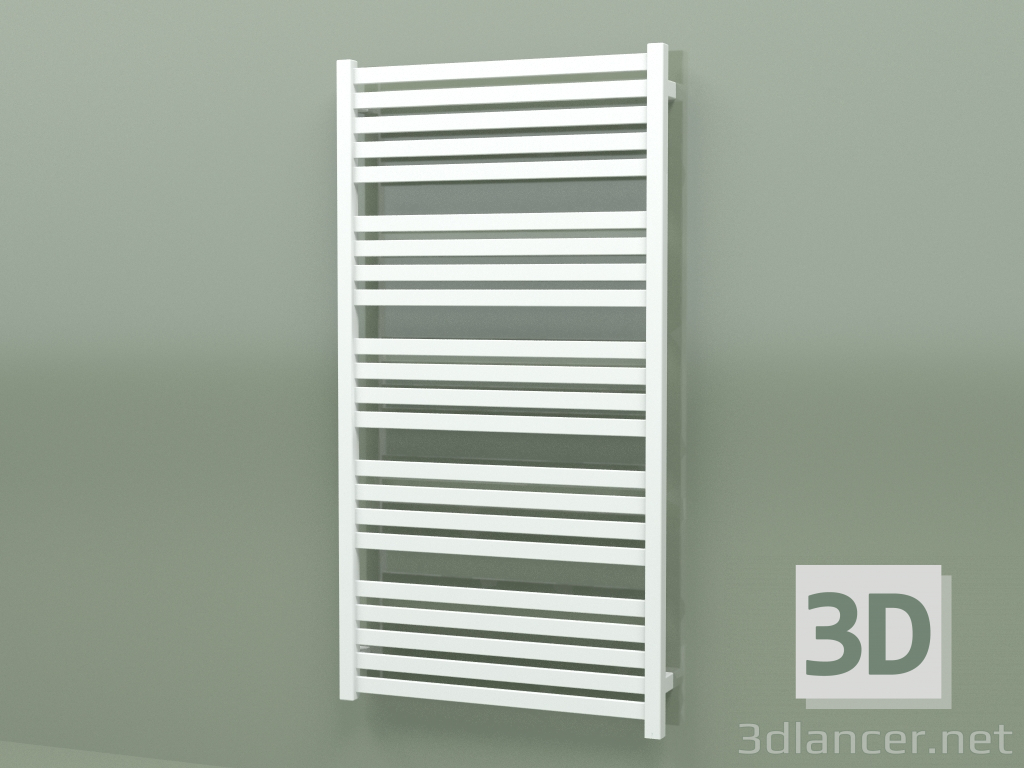 3d model Barra de toalla con calefacción Marlin One (WGMRN118063-S8, 1180х630 mm) - vista previa