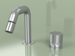 2-hole faucet with adjustable spout 133 mm (17 36 T, AS)