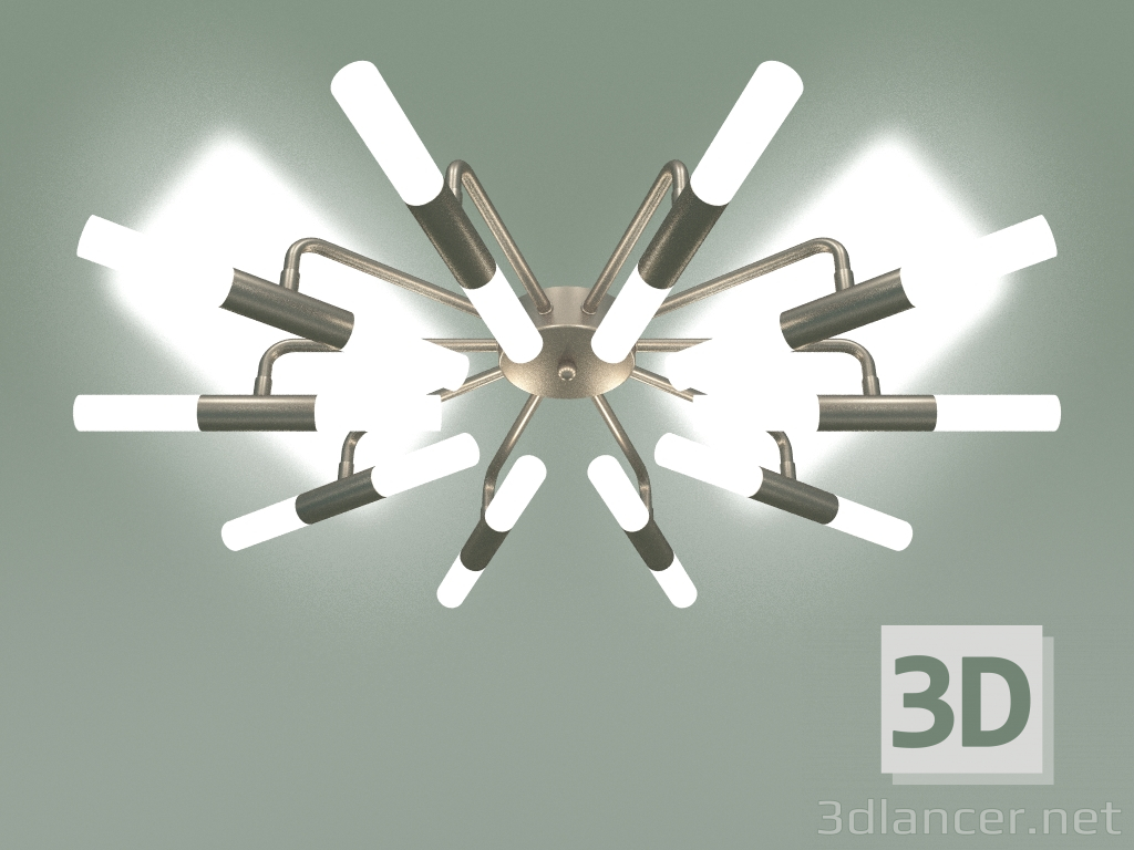 Modelo 3d Candelabro de teto Bastone 551 - preview