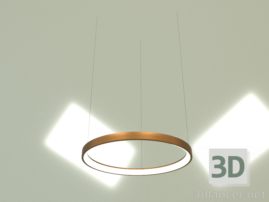 modello 3D Lampada a sospensione RING (580) 30W 4000K BGD 11004 - anteprima