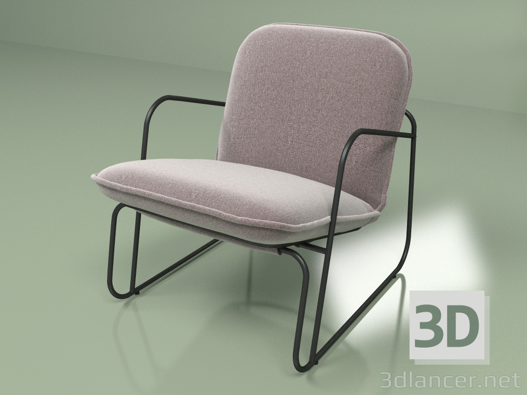 Modelo 3d Poltrona Monteur (4) - preview