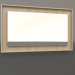 modèle 3D Miroir ZL 18 (750x450, bois blanc) - preview