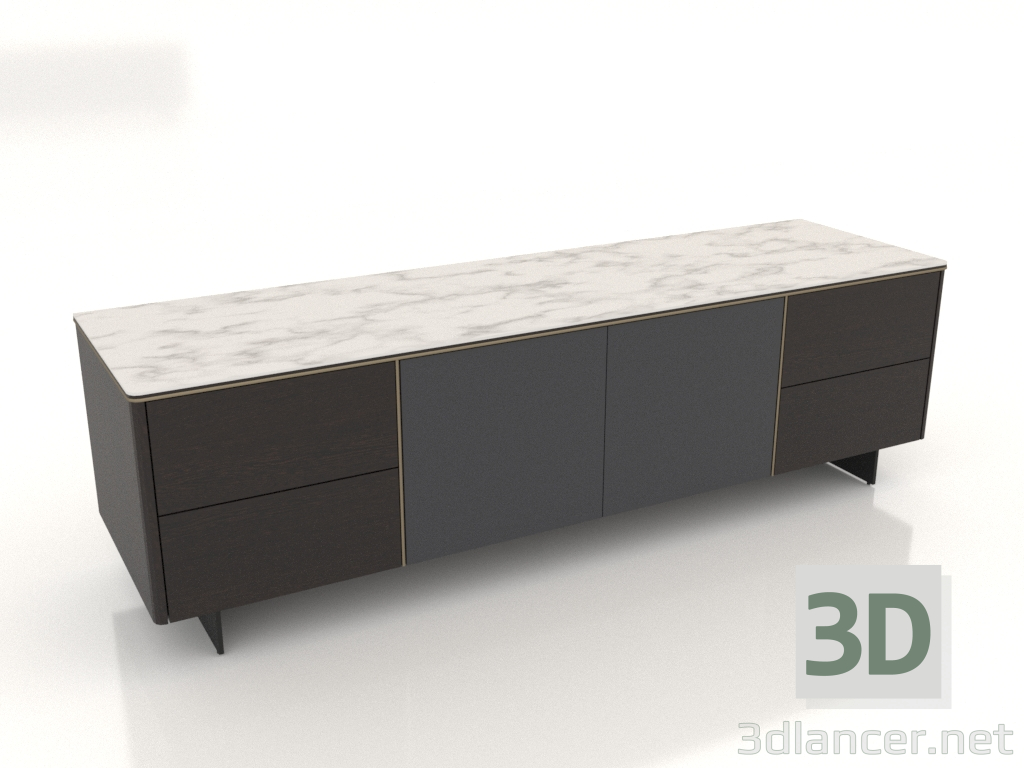 3d model Soporte TV ALISTER (BRV2111-3-16) - vista previa