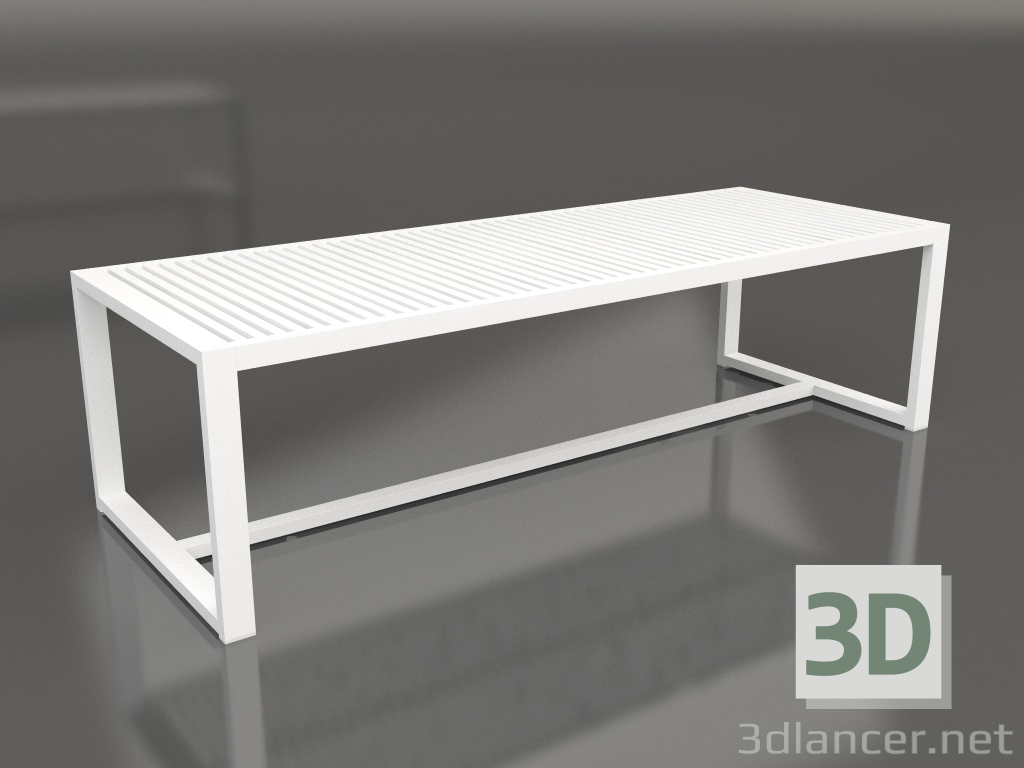 3D Modell Esstisch 268 (Weiß) - Vorschau