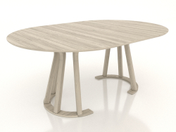 Dining table TRANSFORM 1800x1200 mm (lightened oak)