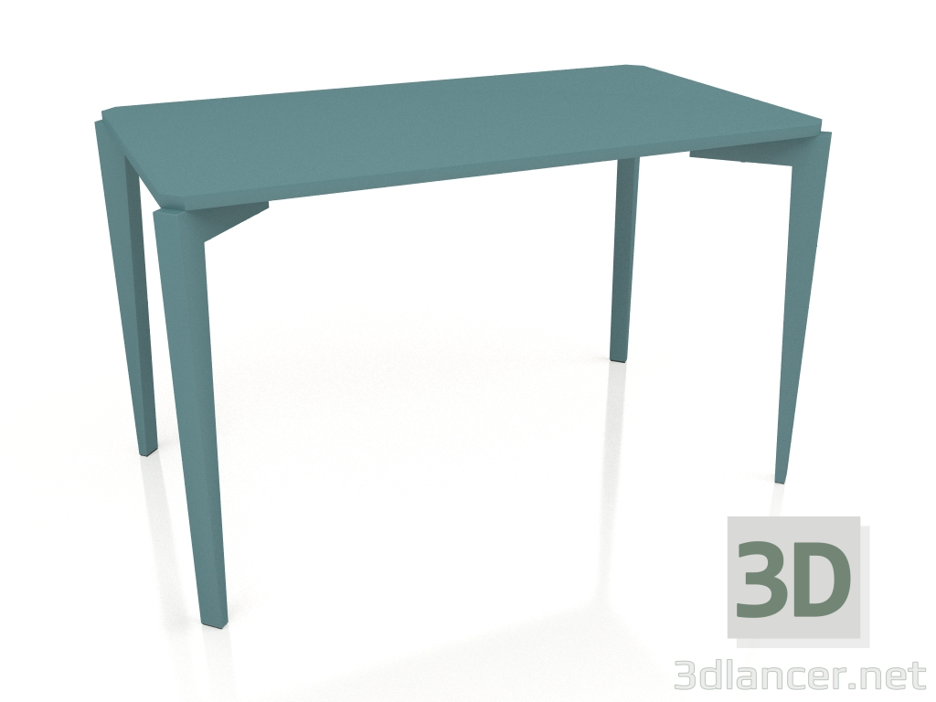 modèle 3D Table de salle à manger rectangulaire compacte (option 4) - preview