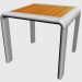 3d модель Столик приставной Teak Top Side Table 51745 – превью