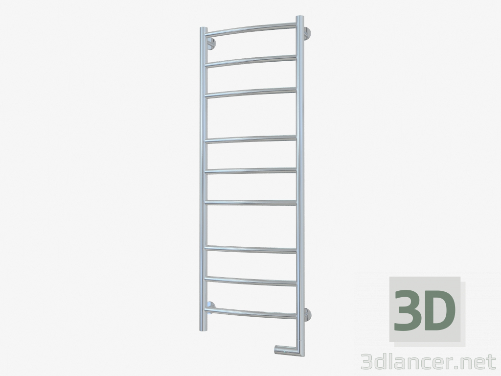 3d model Radiador derecho Galant 2.0 (1200x400) - vista previa