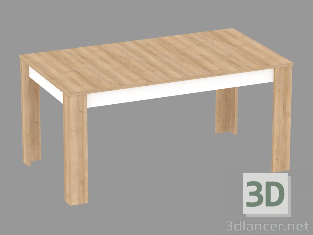 3D modeli Katlanır yemek masası (TYPE LYOT04) - önizleme