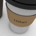 3d Coffee Cup (3 different styles Cups & Caps) model buy - render