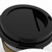 3d Coffee Cup (3 different styles Cups & Caps) model buy - render