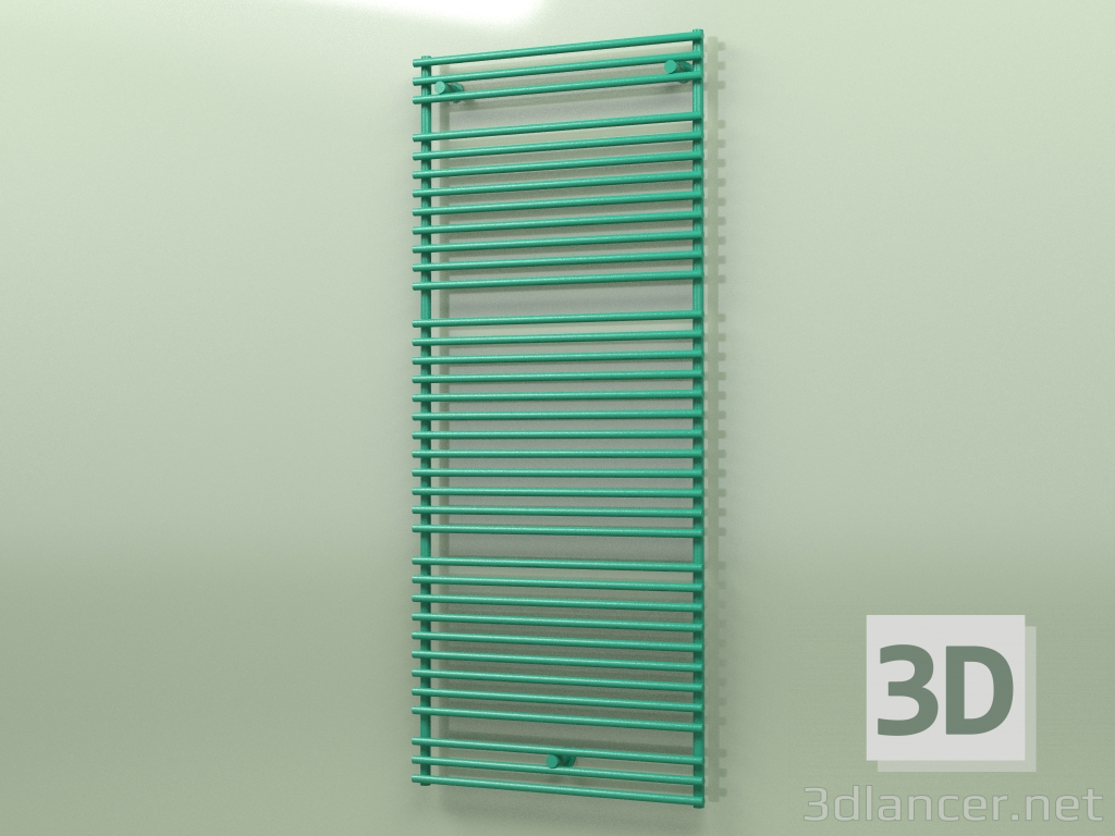 3d model Heated towel rail - Santorini (SAN 18 750 mm, RAL - 6016) - preview