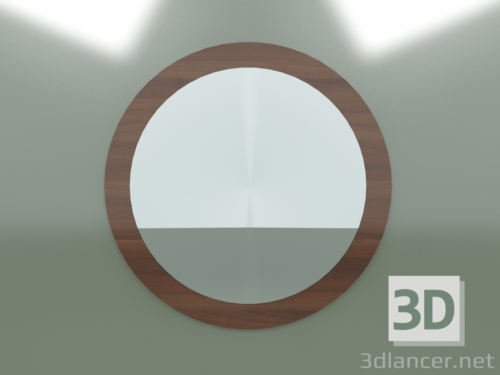 3d model Mirror DN 400 (Walnut) - preview