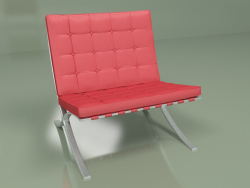 Fauteuil Barcelona 2 (rouge)