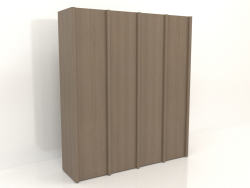 Armario MW 05 madera (2465x667x2818, gris madera)