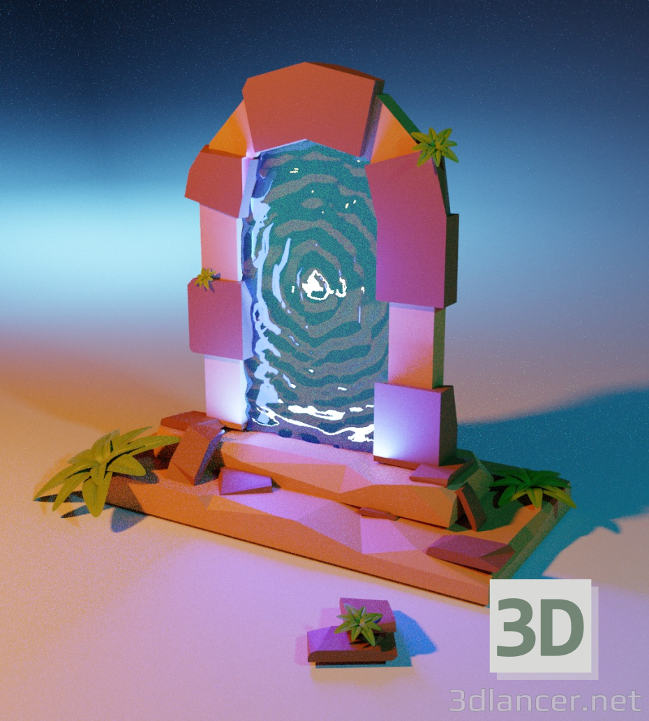 3d модель Портал – превью