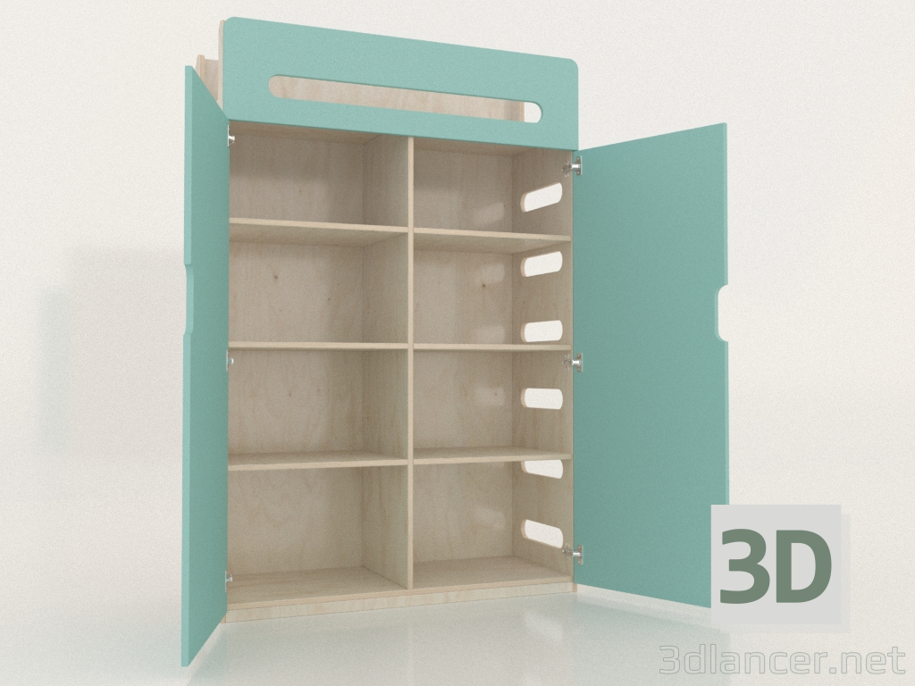 3d model Wardrobe open MOVE WB (WTMWB2) - preview