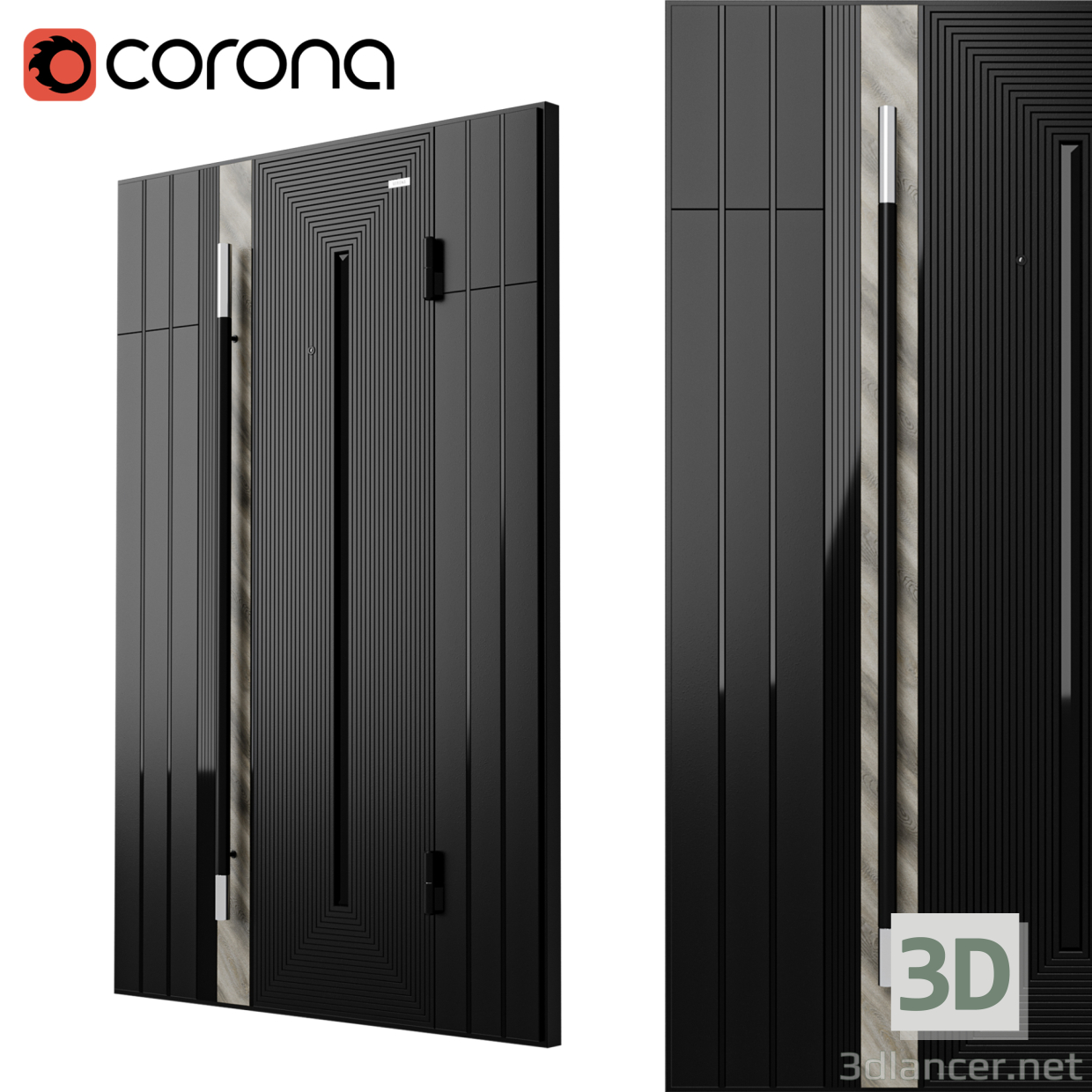 3d Gate Verona model buy - render